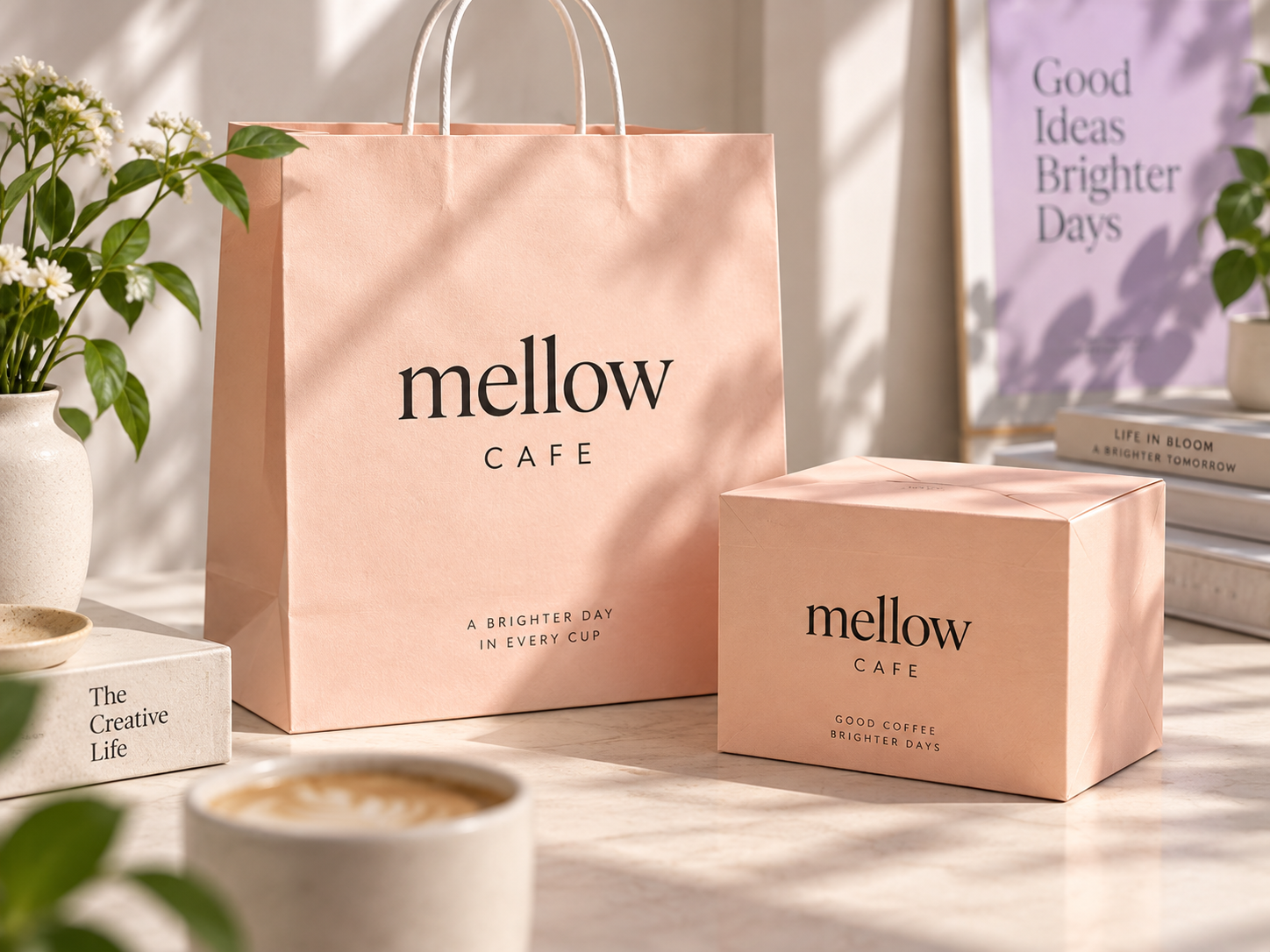 리몬스파크 디자인 예시 이미지 · cafe